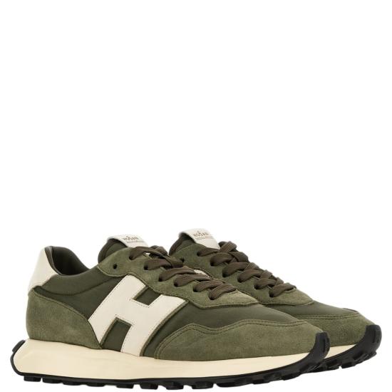 26SS 호간 스니커즈 HXM6010FZ40V5U419K Green - HOGAN