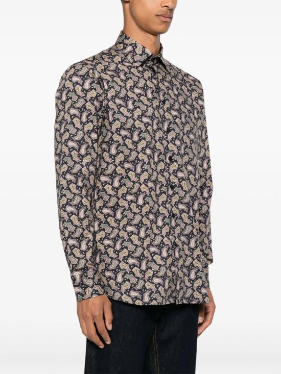 25FW 에트로 긴팔 셔츠 MRIB0025 99SA5M4 Multicolor - ETRO