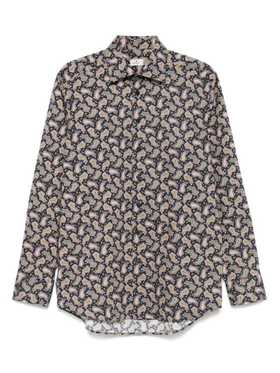 25FW 에트로 긴팔 셔츠 MRIB0025 99SA5M4 Multicolor