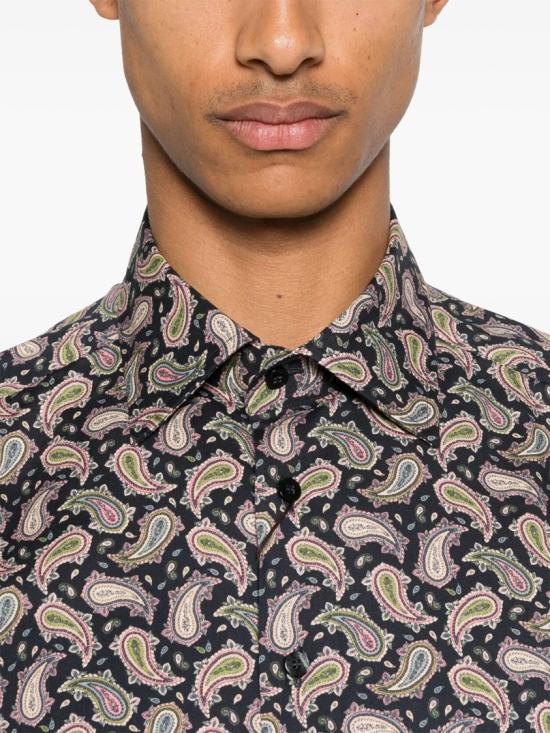 25FW 에트로 긴팔 셔츠 MRIB0025 99SA5M4 Multicolor - ETRO