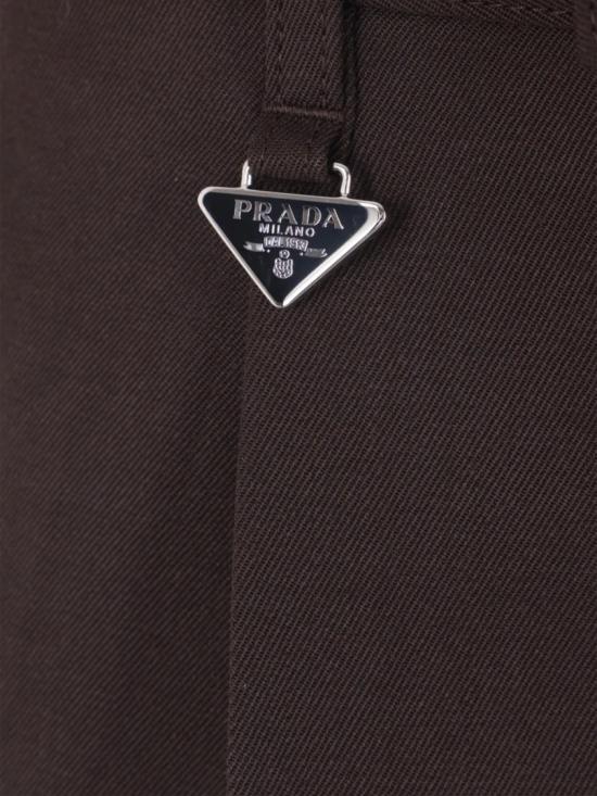 프라다 스트레이트 팬츠 UP0374 155E Brown - PRADA