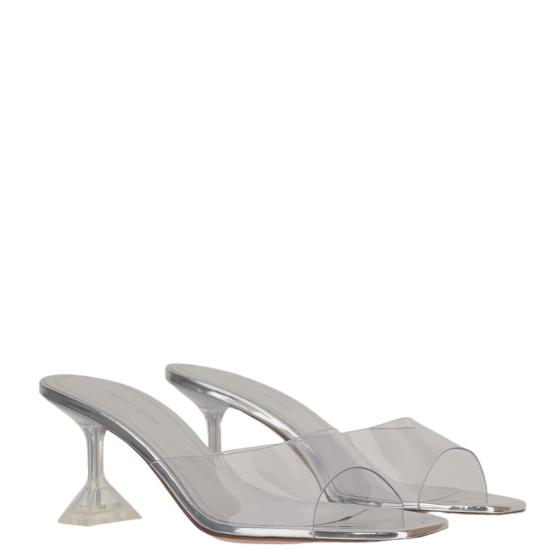 26SS 아미나 무아디 뮬/슬리퍼 LUPITAGLASSSLIPPER70TRANSPARENT Transparent - AMINA MUADDI
