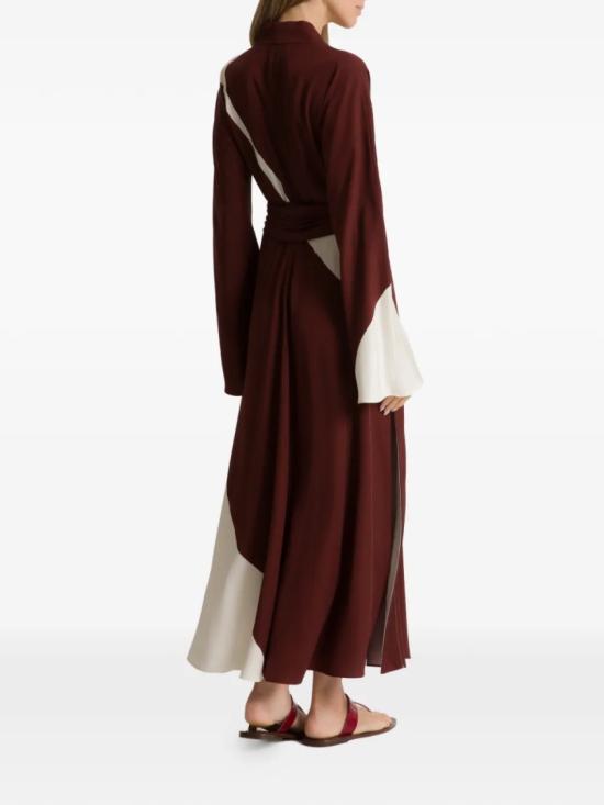 26SS 알베르타 페레티 미디 원피스 A04710151 Brown - ALBERTA FERRETTI