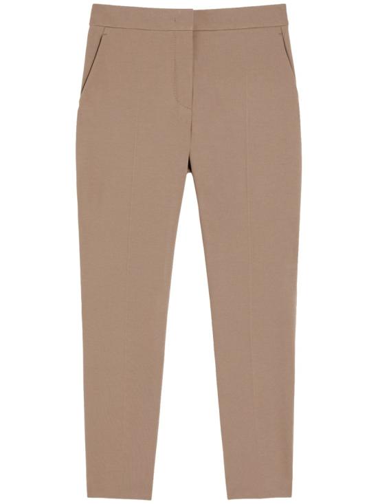 25FW 막스마라 페그노 크롭 팬츠 2521786021600 Brown