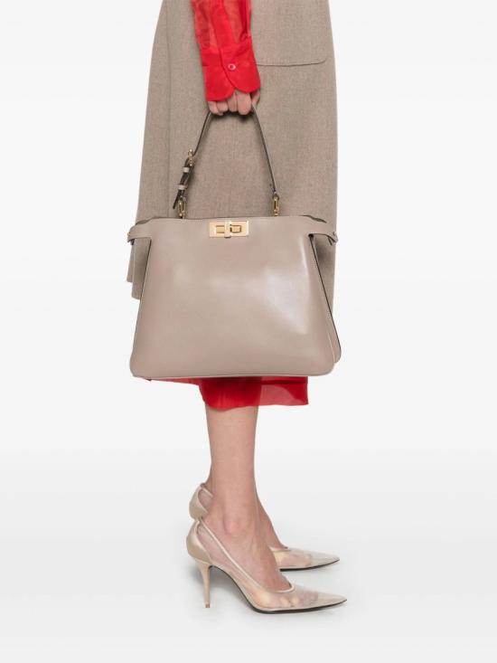 26SS 펜디 피카부 소프트 미디엄백 8BN353 AOVH Neutrals - FENDI