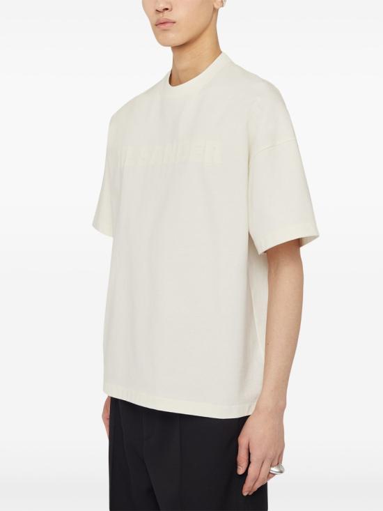  질샌더 반팔 티셔츠 J21GC0168 J20243 White - JIL SANDER