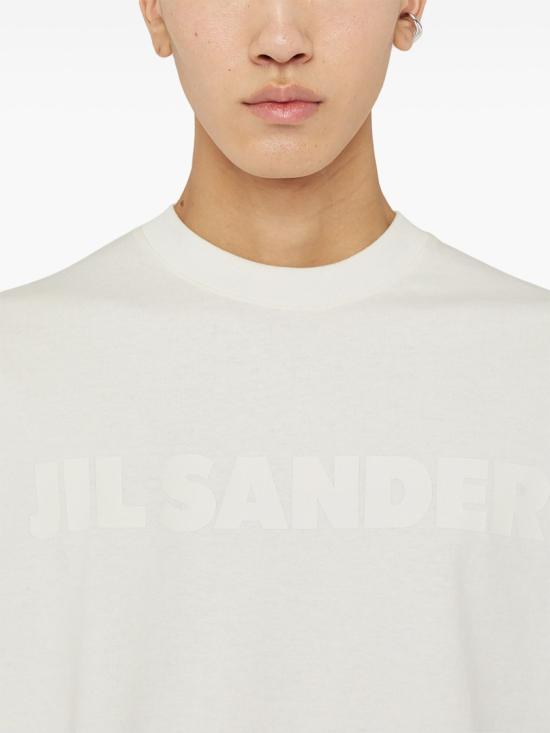  질샌더 반팔 티셔츠 J21GC0168 J20243 White - JIL SANDER
