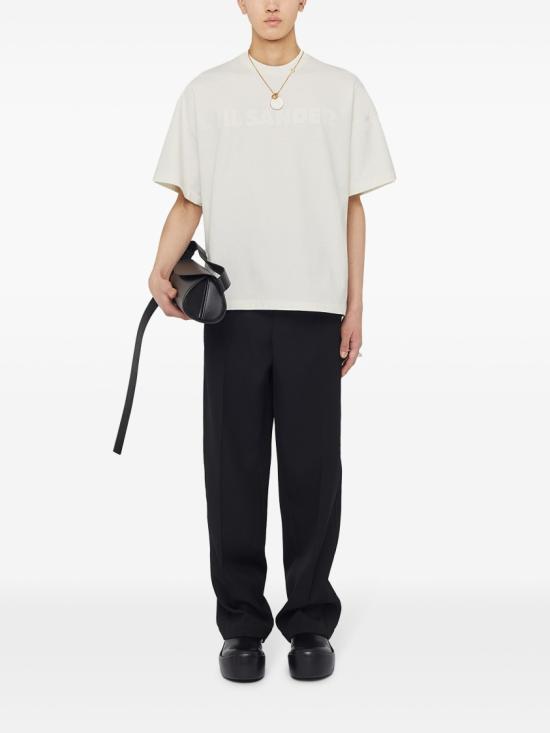  질샌더 반팔 티셔츠 J21GC0168 J20243 White - JIL SANDER