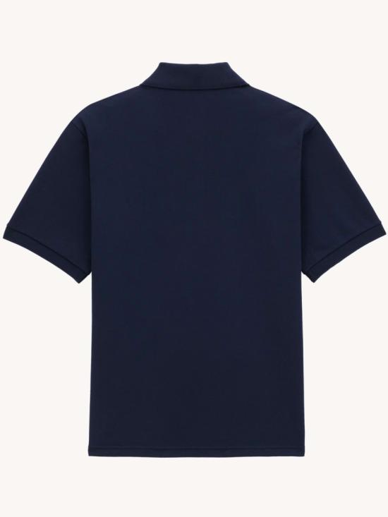  생로랑 카산드라 피케 폴로 셔츠 798944 Y37HC Blue - SAINT LAURENT