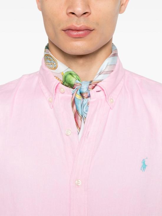 26SS 폴로 랄프로렌 긴팔 셔츠 710 968915 Pink - POLO RALPH LAUREN