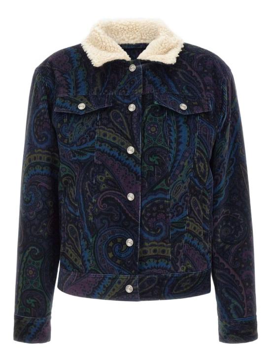 25FW 에트로 데님 자켓 WRBA0062 99SAEE3 Blue
