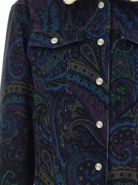25FW 에트로 데님 자켓 WRBA0062 99SAEE3 Blue - ETRO
