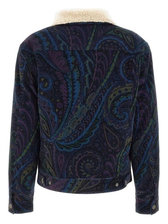 25FW 에트로 데님 자켓 WRBA0062 99SAEE3 Blue - ETRO