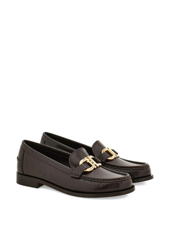  살바토레 페라가모 플랫 슈즈 0785542 Brown - SALVATORE FERRAGAMO
