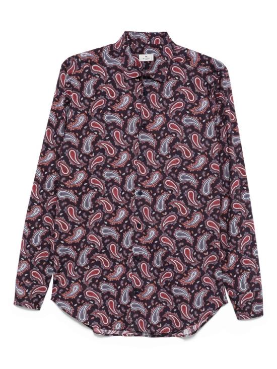 25FW 에트로 긴팔 셔츠 MRIB0005 99SAED9 Multicolor