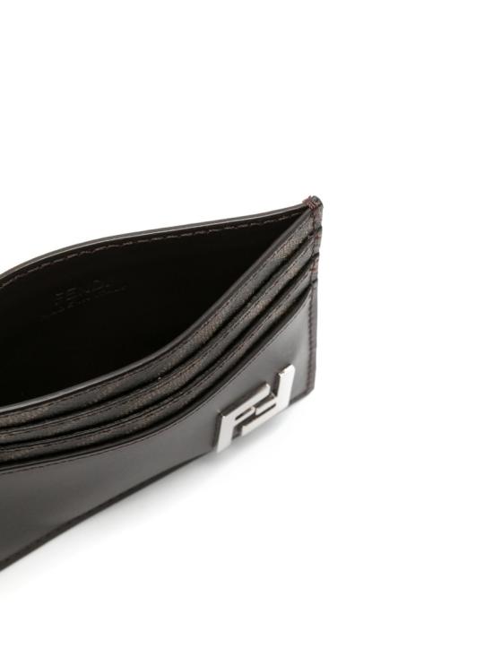  펜디 FF 스퀘어 카드 홀더 7M0164 AFF2 Brown - FENDI