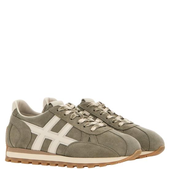 26SS 호간 스니커즈 HXW7010FP0CUHO0RV7 Green - HOGAN