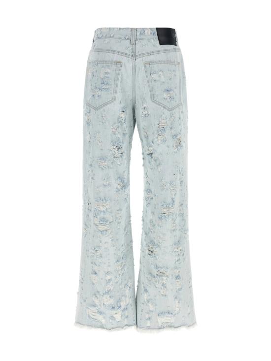 26SS 하이쿠레 데님 팬츠 HEW03368 DF180L0934 LIGHT BLUE DESTROY - HAIKURE