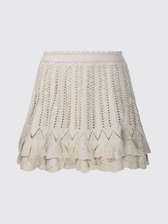 26SS 이자벨마랑에뚜왈 미디 스커트 U0473FAD1L04E 23EC Ecru - ISABEL MARANT ETOILE