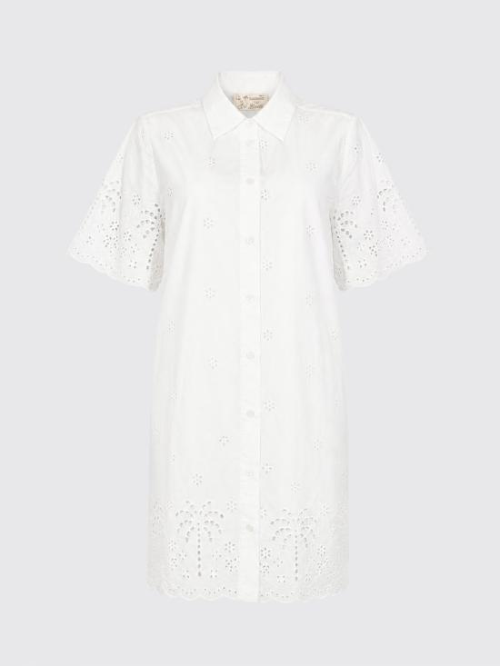 26SS 세인트바쓰 미디 원피스 ARA0001 00483L White - MC2 SAINT BARTH