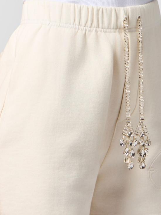 26SS 필립 플레인 숏팬츠 PAFCWJT2245PTE180N 01OF White - PHILIPP PLEIN