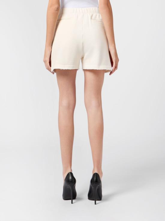 26SS 필립 플레인 숏팬츠 PAFCWJT2245PTE180N 01OF White - PHILIPP PLEIN