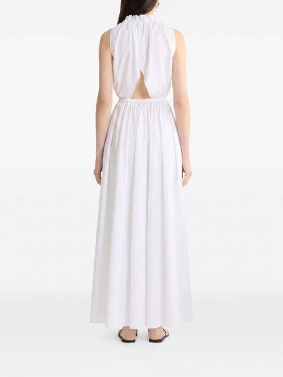 26SS 파투 롱 원피스 DR2470017 001W White - PATOU