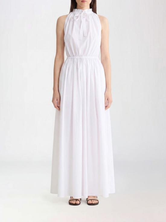 26SS 파투 롱 원피스 DR2470017 001W White