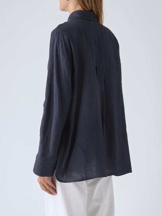 26SS 에스막스마라 블라우스 2616191033600 004 Navy - 'S MAX MARA