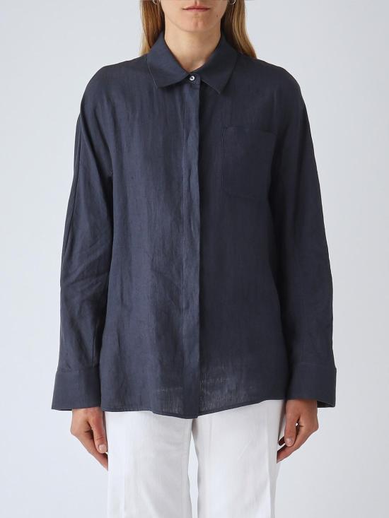 26SS 에스막스마라 블라우스 2616191033600 004 Navy