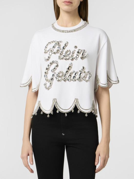26SS 필립 플레인 반팔 티셔츠 PAFCWTK3939PJY002N 01 White