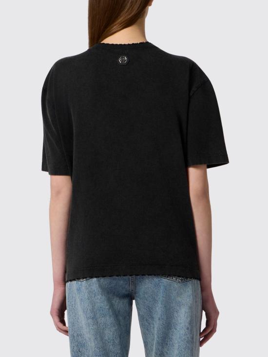 26SS 필립 플레인 반팔 티셔츠 PAFCWTK3946PJY002N 02 Black - PHILIPP PLEIN
