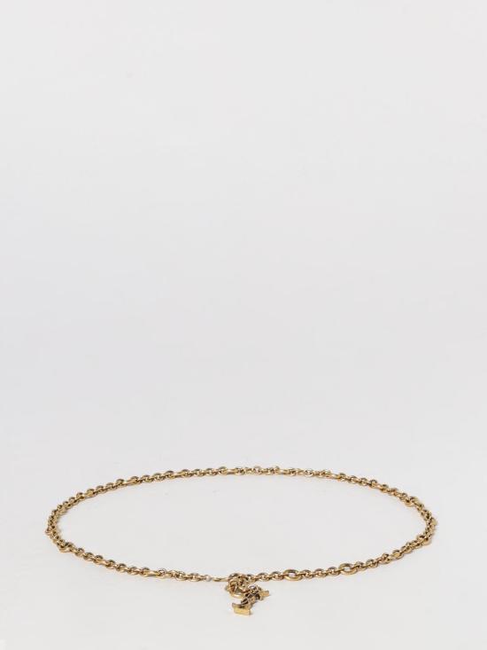 26SS 생로랑 슬림 벨트 859878J160W 0537 Bronze