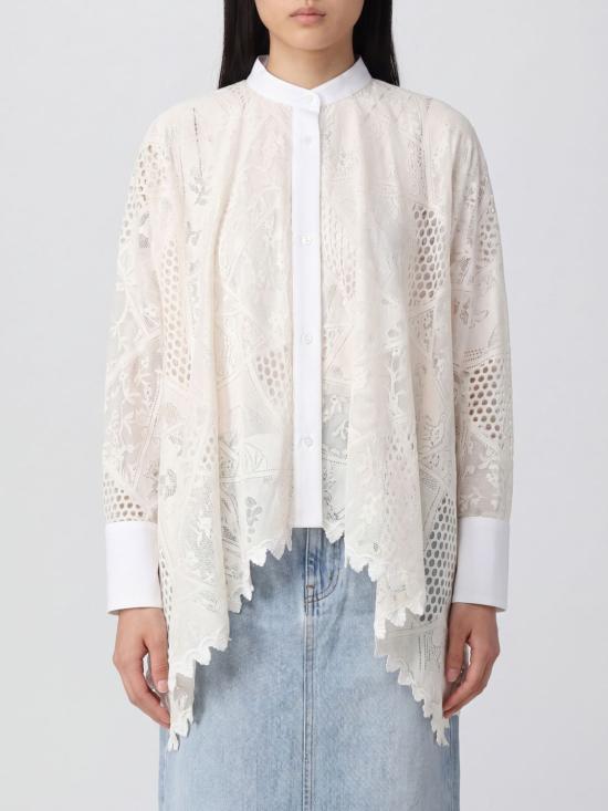 26SS 라 더블제이 블라우스 SHI0167LAC008SOLID BR05 White