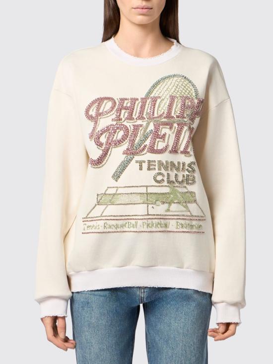 26SS 필립 플레인 스웨터 PAFCWJO1110PTE180N 01OF White