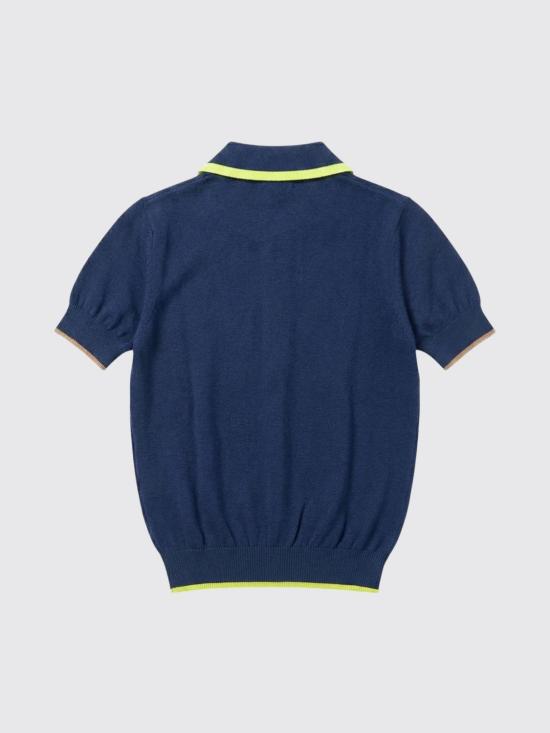 26SS 엠에스지엠 폴로 티셔츠 4041MDM195267293 89 Blue - MSGM