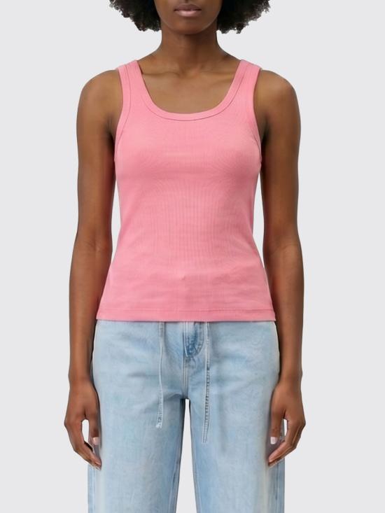 26SS 클로즈드 민소매 티셔츠 C9556542TEM 854 Pink