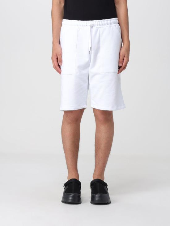26SS 디스클레이머 숏팬츠 55415 BIANCO White