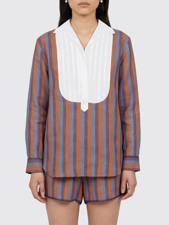 26SS 파울라 블라우스 BELLA NAVYEMBR Blue