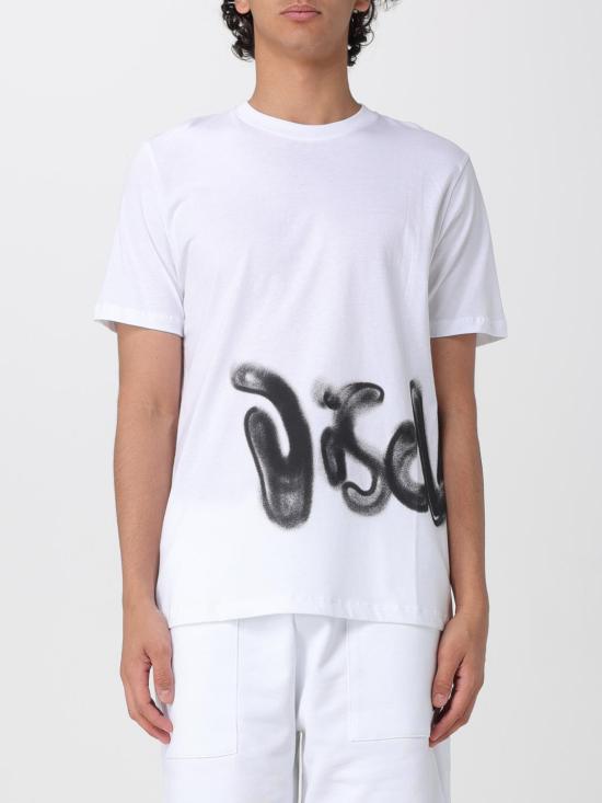 26SS 디스클레이머 반팔 티셔츠 55475 BIANCO White