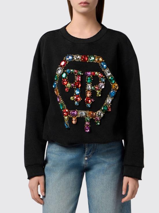 26SS 필립 플레인 스웨터 PAFCWJO1113PTE180N 02 Black