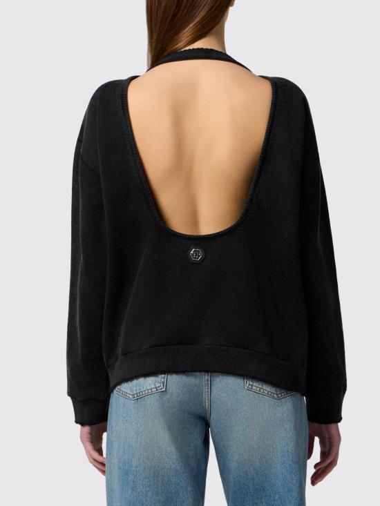 26SS 필립 플레인 스웨터 PAFCWJO1113PTE180N 02 Black - PHILIPP PLEIN