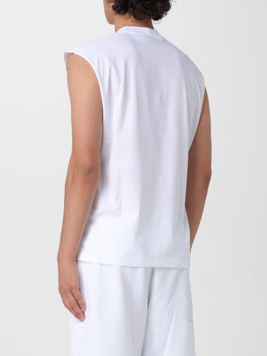 26SS 디스클레이머 민소매 티셔츠 26EDS55414 BIANCO NERO White - DISCLAIMER