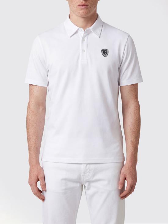 26SS 블라우어 폴로 티셔츠 26SBLUT02064006526 100 White