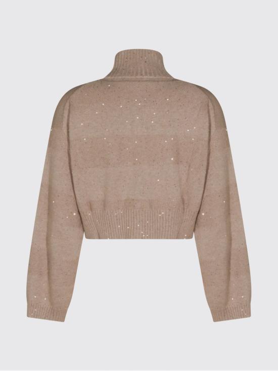 26SS 브루넬로 쿠치넬리 대즐링 스트라이프 가디건 MDV754806 C069 Beige - BRUNELLO CUCINELLI