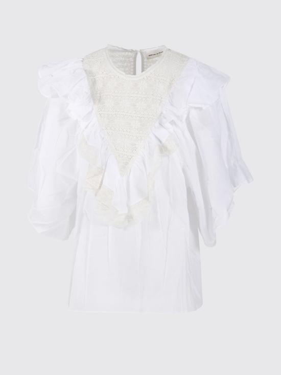 26SS 안틱 바틱 블라우스 DOLLY1TEE White - Antik Batik