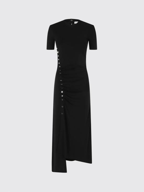 26SS 파코라반 롱 원피스 24AJRO886VI0386 P001 Black - PACO RABANNE