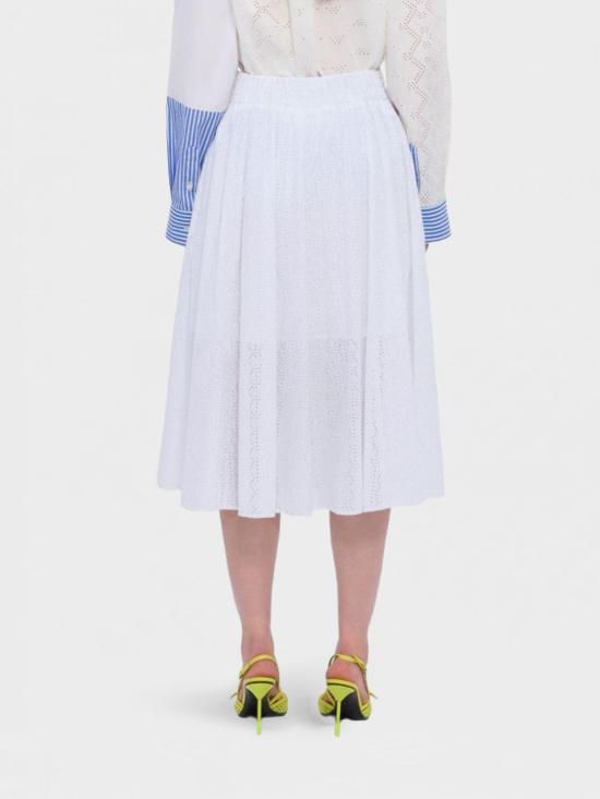 26SS 엠에스지엠 롱 스커트 4041MDD19A267121 02 Ivory - MSGM
