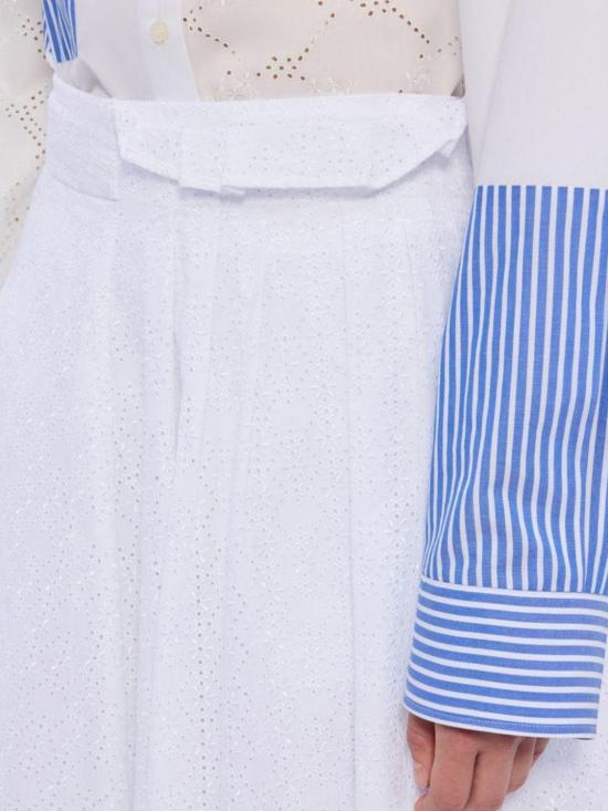 26SS 엠에스지엠 롱 스커트 4041MDD19A267121 02 Ivory - MSGM