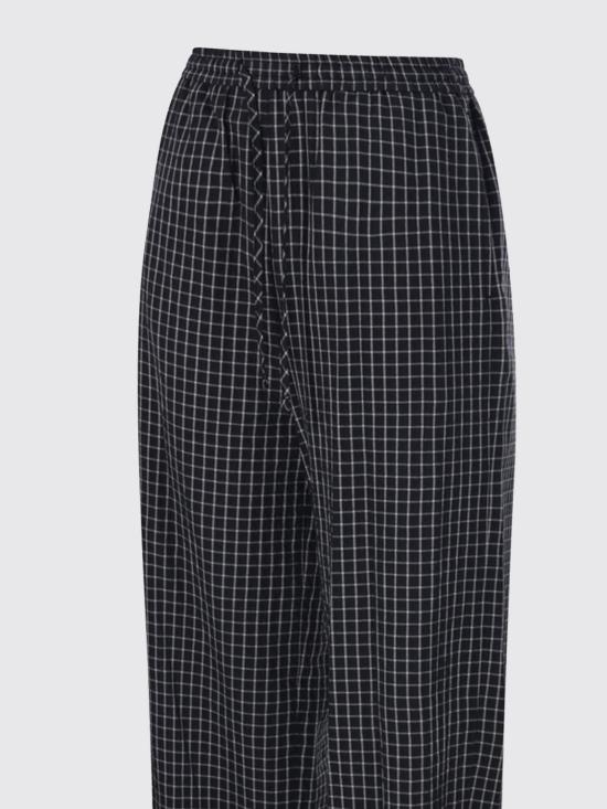 26SS 던스트 스트레이트 팬츠 UDPA6B121BK BLACK CHECK Black - DUNST